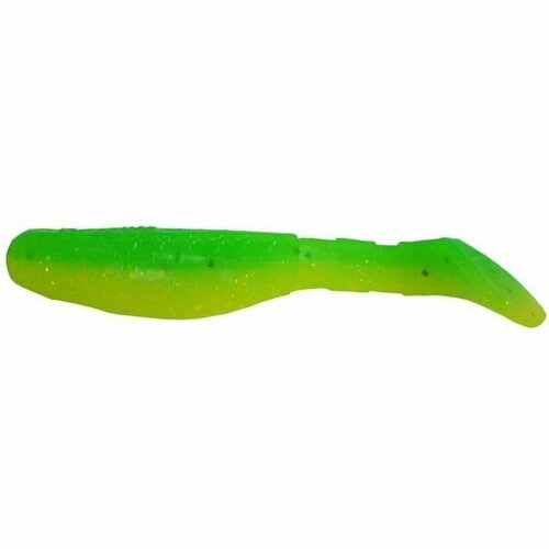 виброхвост helios chubby green lime 9 см 5 шт hs 4 010 Виброхвост Helios Chubby Green Lime, 9 см, 5 шт. (HS-4-010) (комплект из 7 шт)