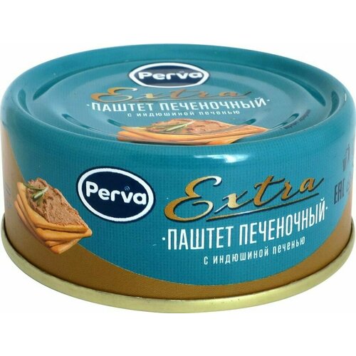 Паштет Perva Extra с печенью 90г