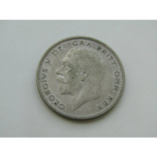 Монета. Серебро. Великобритания. 1/2 кроны 1928.