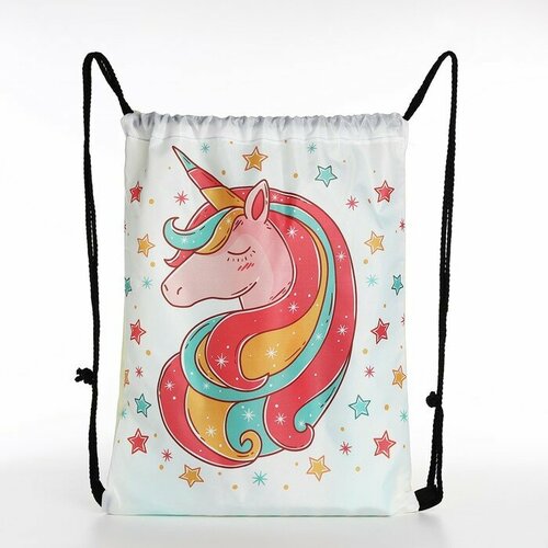 Мешок для обуви на шнурке цвет белыйрозовый 530₽