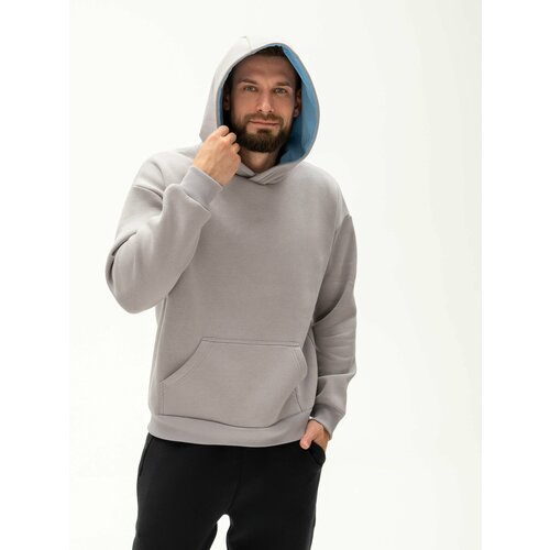 фото Толстовка , размер m, серый худинет