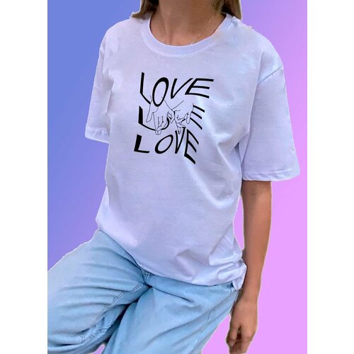 Футболка размер 54, белый