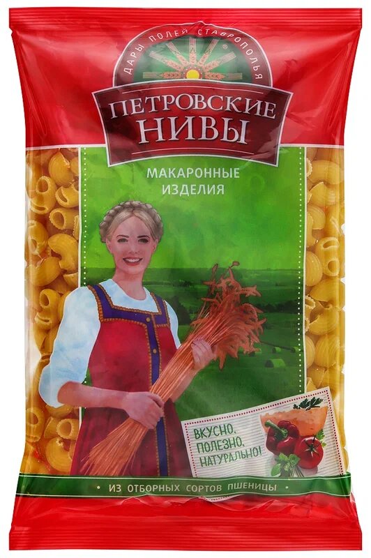 Набор для супа "Петровские Нивы" рожки ассорти - 3 штуки по 450 грамм - фотография № 1