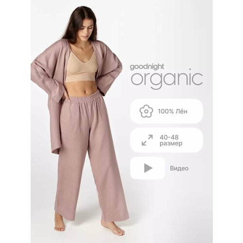 фото Брюки goodnight, размер 40-44, розовый