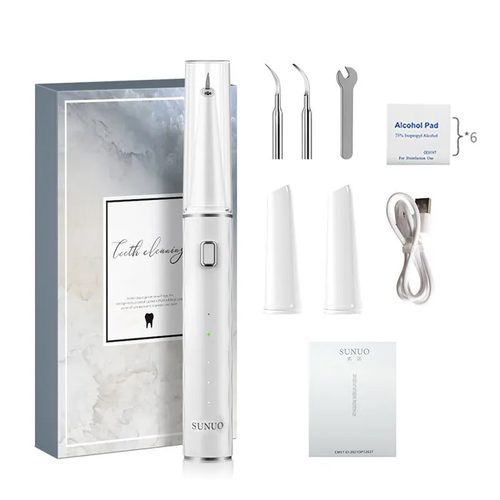 Умный ультразвуковой скалер для чистки зубов Sunuo T12 Pro Smart Visual Ultrasoniс White 429000₽