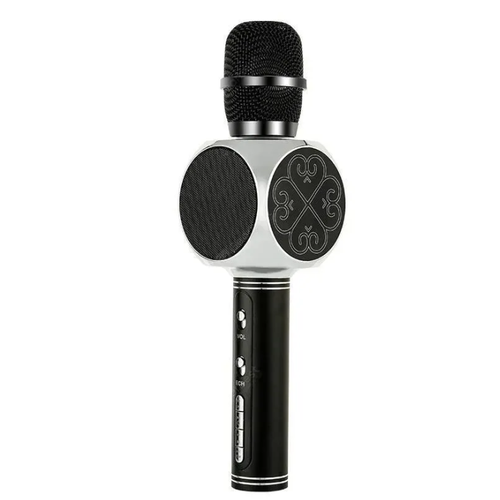 Беспроводной караоке-микрофон YS-69 черный с серебром 199900₽