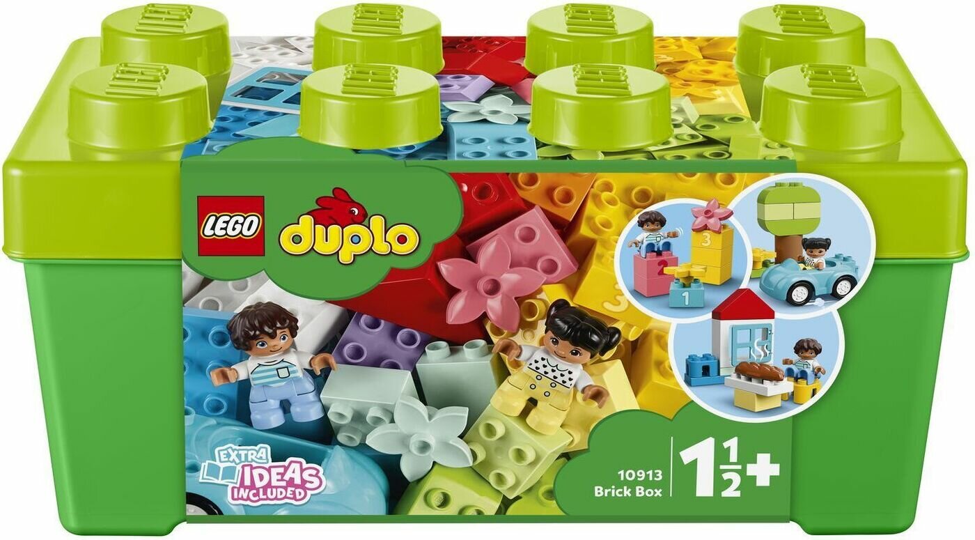 Конструктор LEGO DUPLO Classic Коробка с кубиками, 65 деталей, 1.5+, 10913