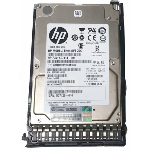 Жесткий диск HP 730601-B21 146Gb SAS 25 HDD 1331000₽