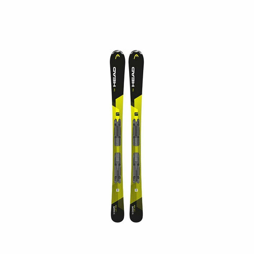 Горные лыжи Head V-Shape Team Easy + JRS 4.5 Black/Yellow (67-107) 21/22 горные лыжи head joy easy jrs jrs 7 5 gw white yellow 117 147 22 23