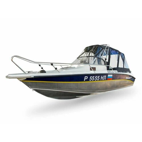 фото Silver shark wa 605. ходовой тент c дугами с креплением all4boat