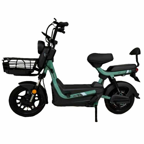 Электровелосипед Disiyuan городской ebike 14 дюймов 350 Вт с высокоскоростным мотором и дополнительным сидением 5470000₽