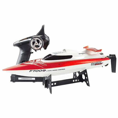 Feilun Радиоуправляемый катер Fei Lun High Speed Red Boat 2.4GHz - FT009-RED радиоуправляемый катер feilun racing boat rtr 2 4g fei lun ft016 fei lun ft016 g