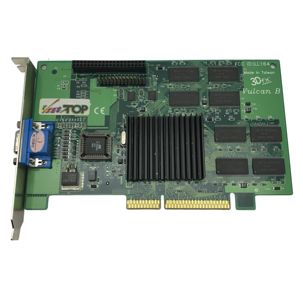 Видеокарта ViewTop Vulcan B AGP 16mb SDRAM