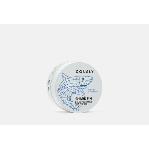 Гидрогелевые патчи с экстрактом акульего плавника consly hydrogel shark fin eye patches