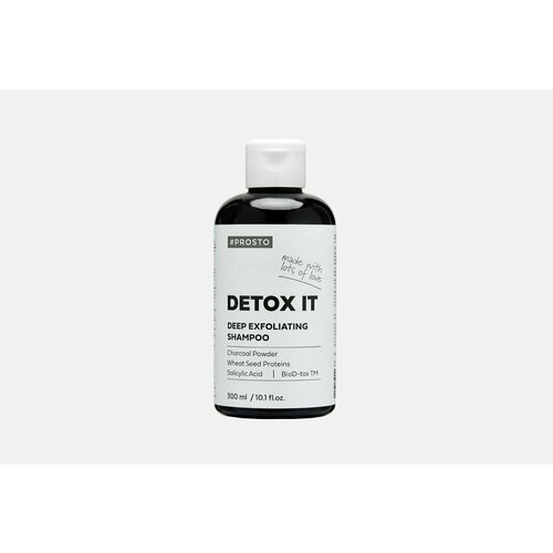 Шампунь для нормальных и склонных к жирности волос DETOX IT