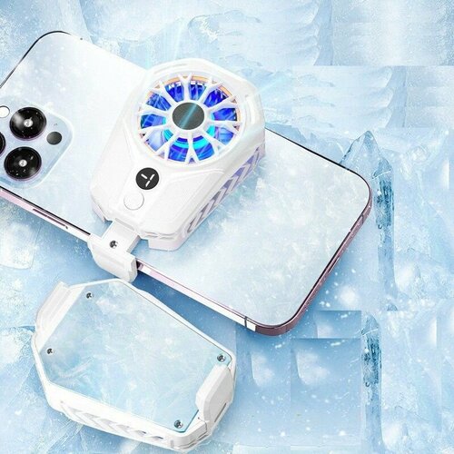 Кулер для телефона PUBG, полупроводниковый охлаждающий радиатор для игрового телефона iPhone 14, oneplus Samsung, Poco Pad, быстрое охлаждение
