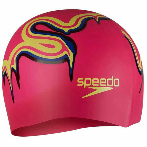 шапочка для плавания детская speedo boom silicone cap jr арт 8 08386g774 мультиколор силикон Шапочка для плавания детская SPEEDO Boom Silicone Cap Jr, силикон