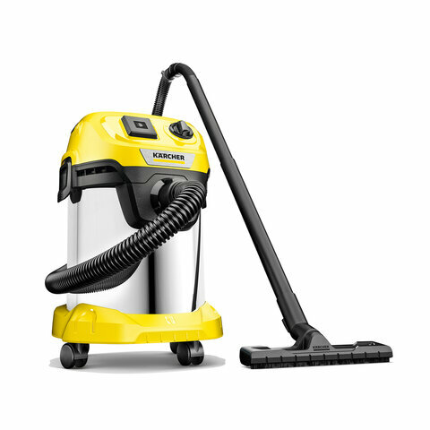 Строительный пылесос Karcher WD 3 P S V-17/4/20, желтый [1.628-190.0]