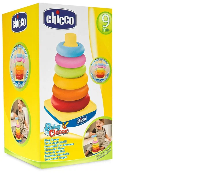 Игрушка развивающая Chicco, Пирамида - фото №11