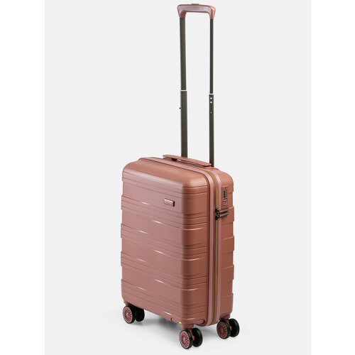 чемодан mironpan 37 л размер s черный Чемодан MIRONPAN, 37 л, размер S, розовый