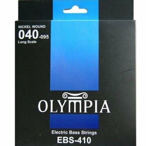 Струны для бас-гитары Olympia EBS410 olympia ebs440 струны для бас гитары nickel wound 45 65 80 100