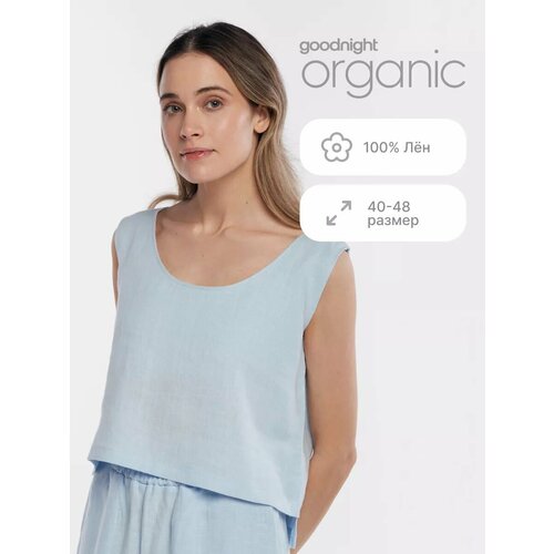 фото Футболка goodnight, размер 44-48, голубой