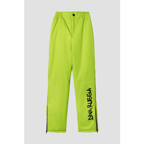 Брюки  DNK, демисезон/зима, спортивный стиль, размер S-M, желтый