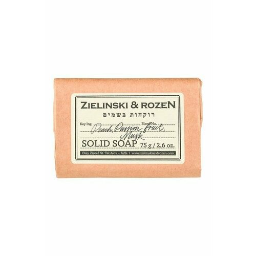 ZIELINSKI & ROZEN Мыло твердое Peach, Passion Fruit, Musk мыло твердое peach passion fruit musk 75 г