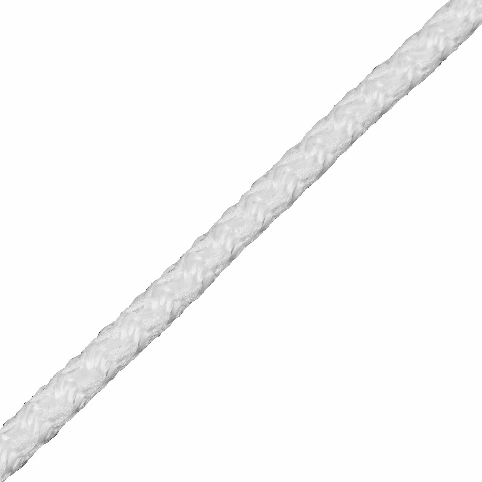 Шнур вязаный полипропиленовый белый 7 мм L 20 м - фотография № 4