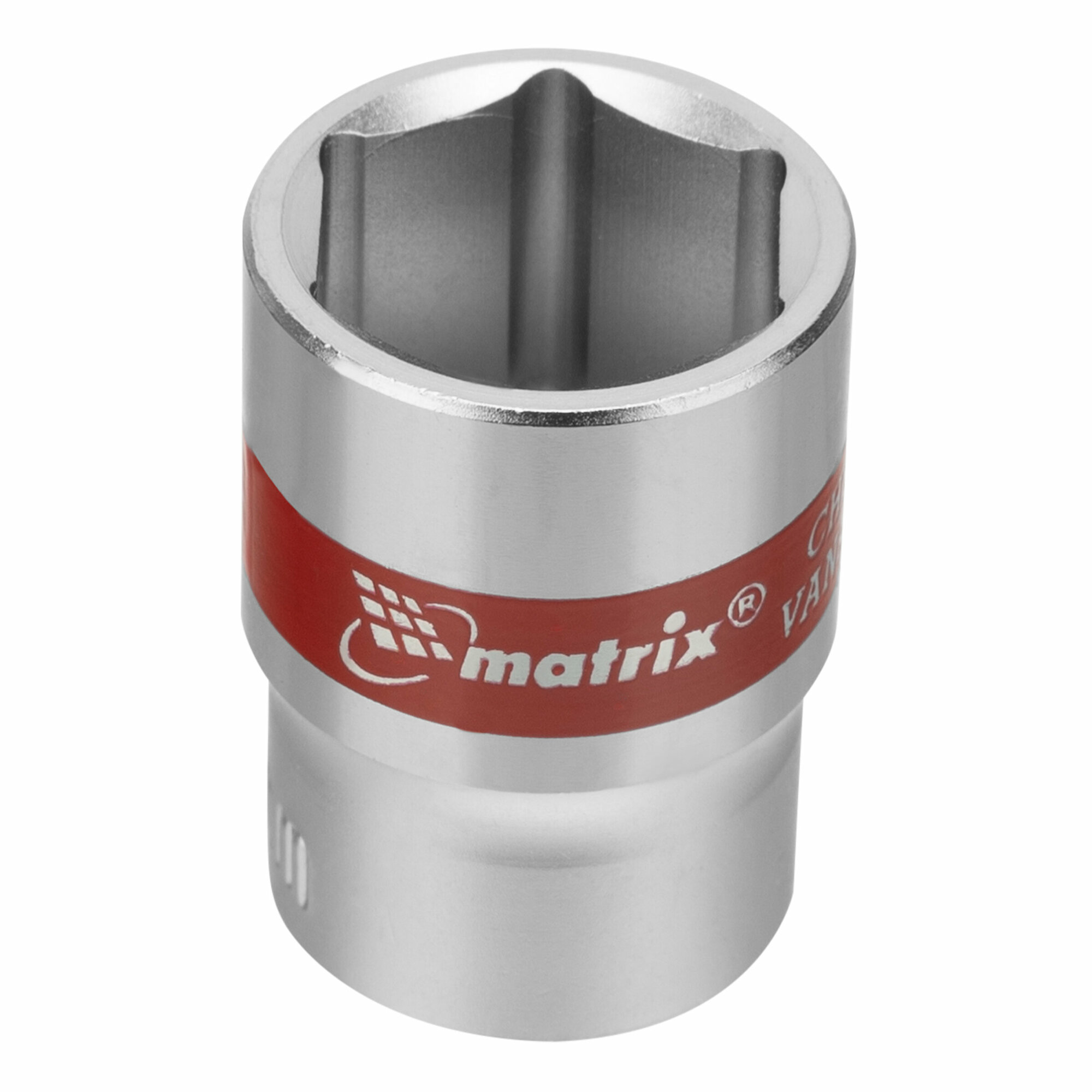 Набор торцевых головок Matrix 13559, 1/4", 6-ти гранные, CrV, 10шт, 4-13мм