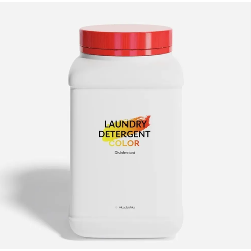 Стиральный порошок Akademika для цветных вещей с антибактериальным эффектом
