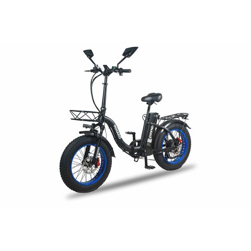 Электровелосипед Minako F11 Pro Гидравлика Синий обод 10280200₽