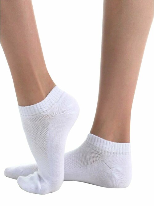 Женские носки Solo, 5 пар, размер 36/39, белый