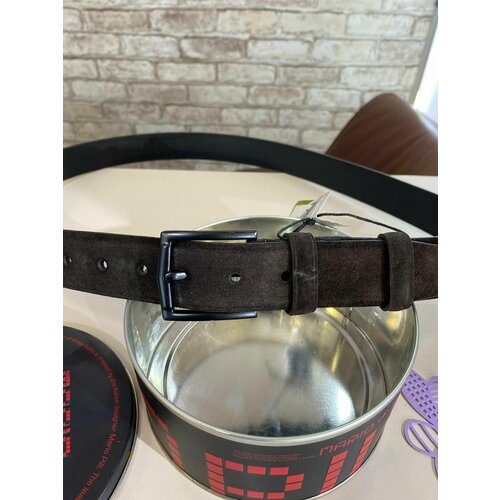 фото Ремень , размер 135, коричневый нет бренда