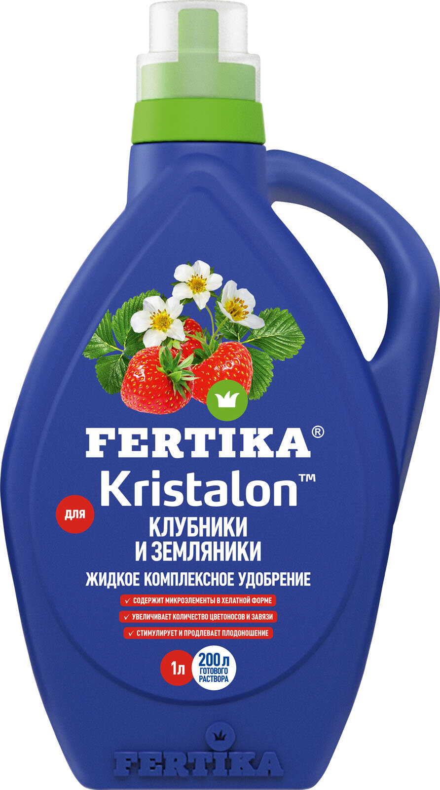 Удобрение минеральное FERTIKA Kristalon для клубники и земляники 1 л