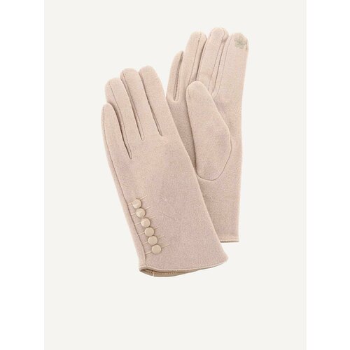 фото Перчатки alexambro, размер 6.5, бежевый