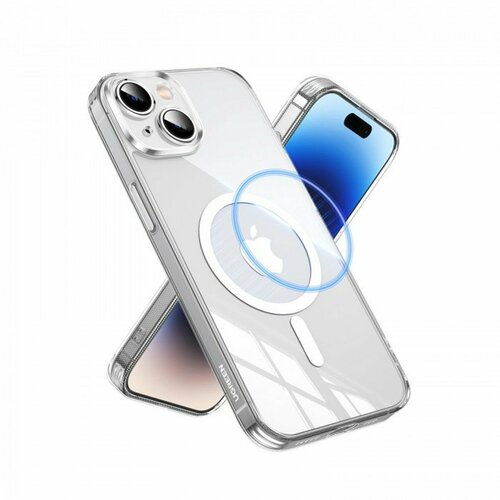ClipCase UGREEN LP748 (25400) Classy Matte Magnetic Protective Case для iPhone 15 6.1'. Цвет: прозрачный для Apple iPhone 15 Plus 6.7' прозрачный бесцветный, прозрачный
