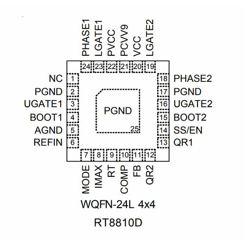 Микросхема RT8810DGQW 02=