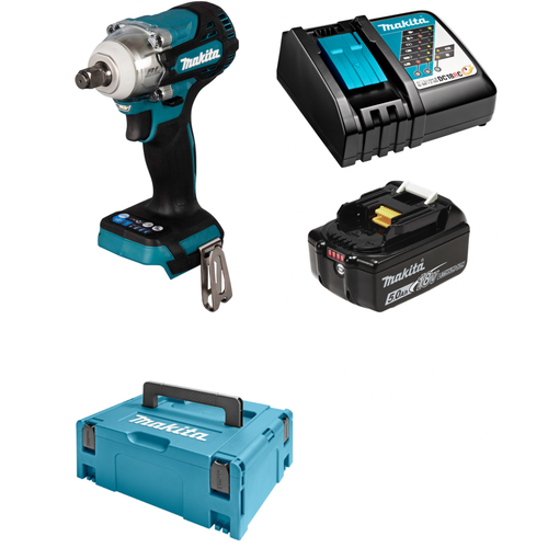 Гайковерт Makita DTW300RT1J аккумуляторный 18В 330Нм - 12 18V 1 x 50Ah Li-Ion 4486700₽