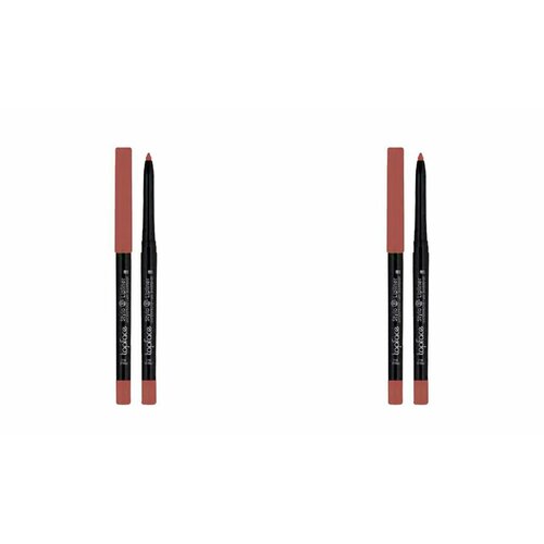 Topface Карандаш для губ водостойкий Stylo Lipliner, автоматический, тон 006, 1.1г, 2 шт.