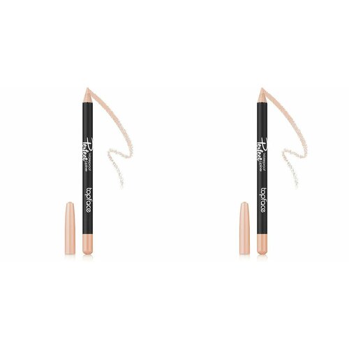 Topface Карандаш для губ водостойкий Waterproof Lipliner №115, 1,14 г, 2 шт.