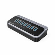 USB-концентратор ORICO 7 USB-A 3.2 Gen1, черный (ORICO-M3U3-7A-10-BK-BP)