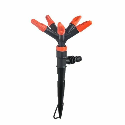 Распылитель 5- ти лепестковый под шланги 12 12 мм 34 19 мм разбрызгиватель 360 градусов распылитель пятилепестковый для полива 519₽