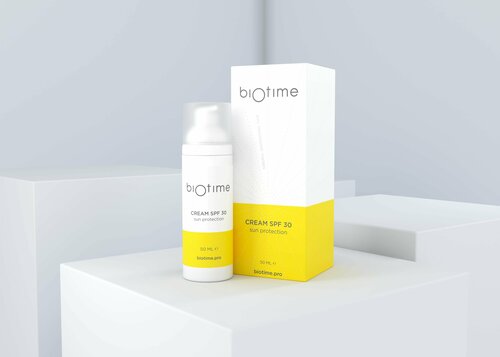 Biotime Солнцезащитный крем Cream SPF30, 50 мл.