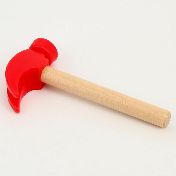фото Детский молоточек "Красный" 16х7.5х2.8 см