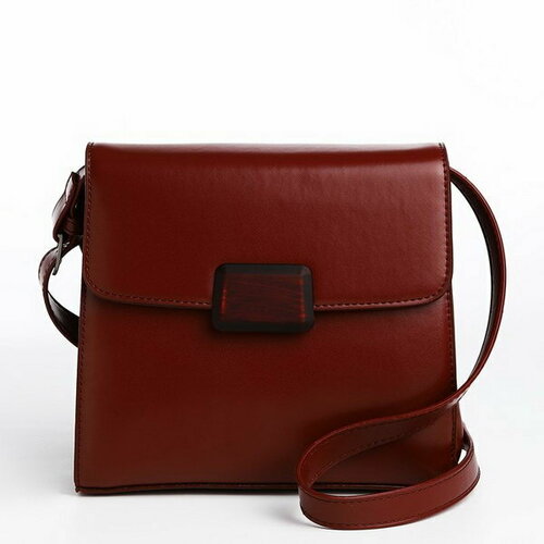 фото Сумка мессенджер сима-ленд, коричневый сима-лэнд