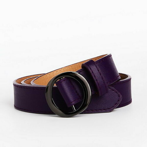 фото Ремень сима-ленд, размер 105, фиолетовый сима-лэнд