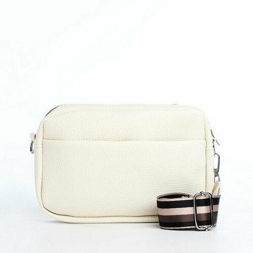фото Сумка кросс-боди сима-ленд, белый сима-лэнд