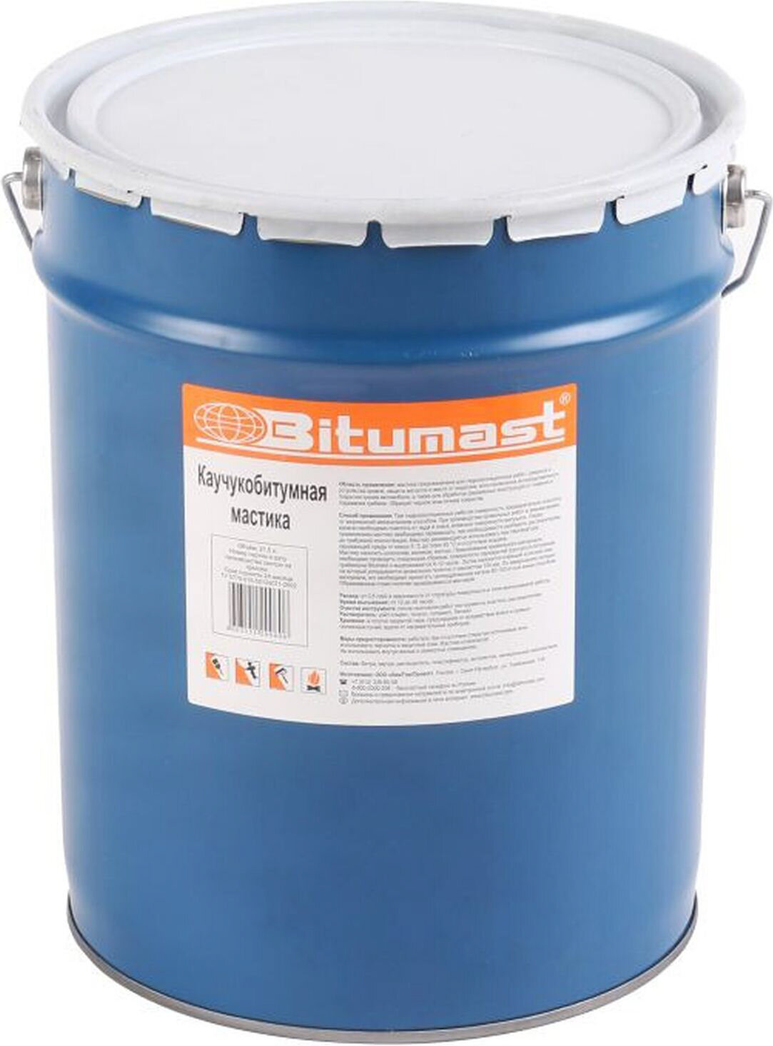 Мастика битумно-каучуковая Bitumast 21,5 л