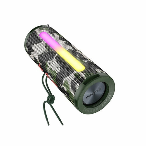 Колонка портативная Borofone BR31 Gamble Bluetooth цвет камуфляж зелёный 174400₽